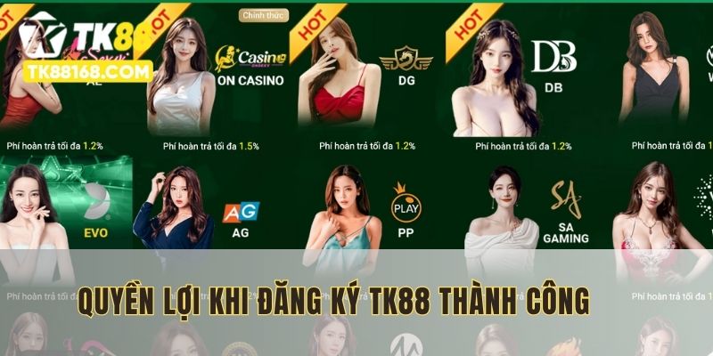 Ưu đãi cập nhật liên tục trên trang chủ